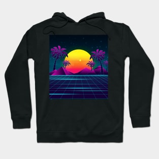 Sunset Retrowave Hoodie